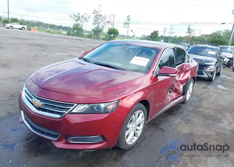 2017 Chevrolet Impala 1Lt from USA, damaged, VIN 2G1105S36H9189384